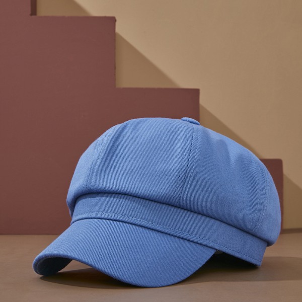 Kvinnors Retro Peaked Ivy Newsboy Paperboy Gatsby Cabbie Pain