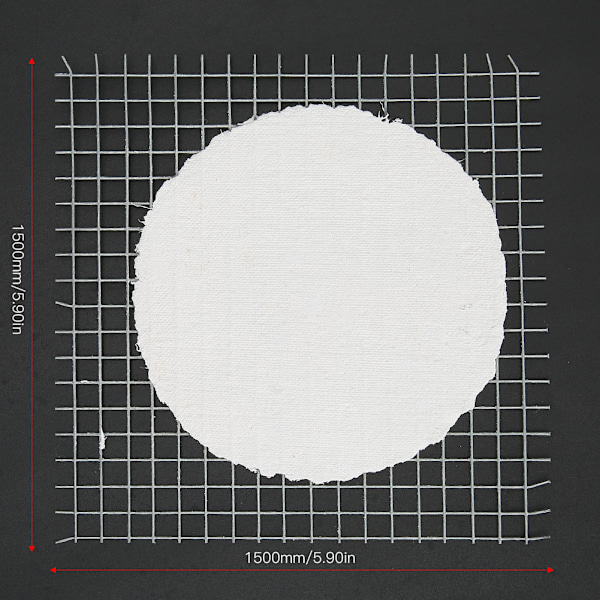 20 st Asbestnät Experimentellt Uppvärmningshjälpmedel Laboratorieisolering Tillbehör 150x150mm