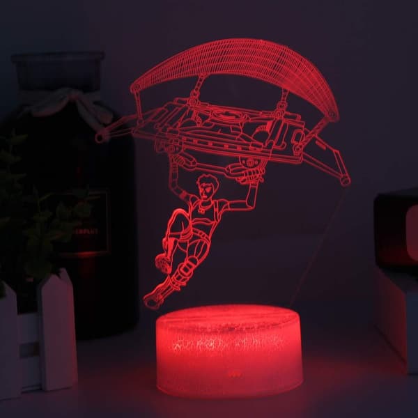 Battleroyale Natlampe 3D Vision Effekt LED Natbordslampe