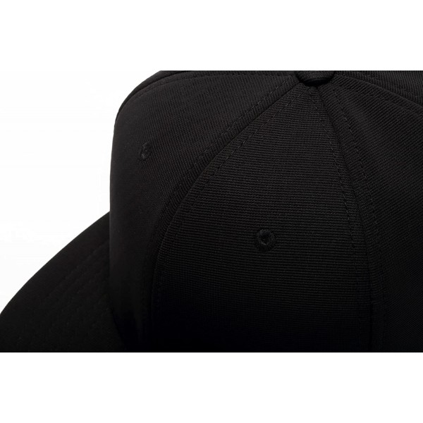 Klassisk Snapback-hatt Hip Hop Flat Bill Visor Cap - Unisex Annons K