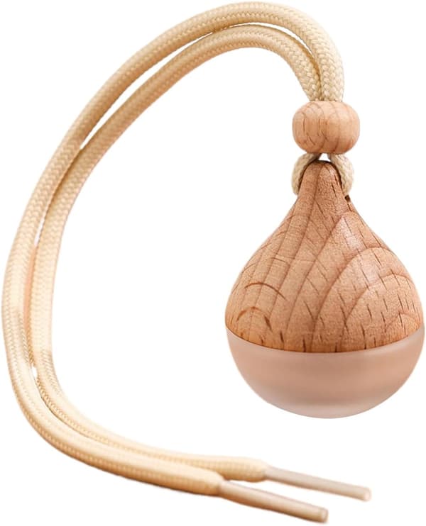 Langvarig biloljediffuser (6 ml) – Påfyllbar varmebestandig dråpeformet aromaterapi for alle rom (bil/hjem/kontor)