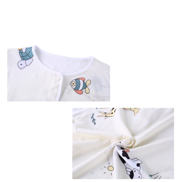 Barnens Pojkars 2-delade Pyjamas Set M(Elefant)