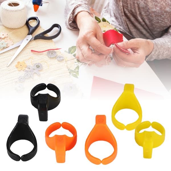 6-pack Trådkappare Ringfingerblad Hemma Sömnad Hantverk DIY Verktyg