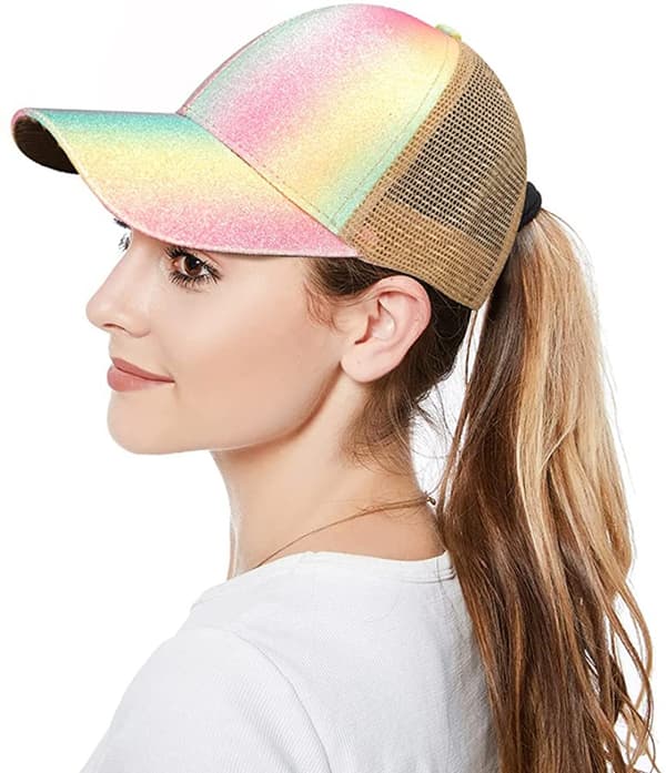 Criss Cross Hat Vasket Distressed Baseballkasket Hestehalehat G