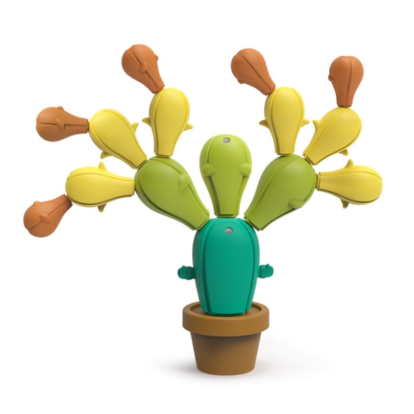 Kaktus Legetøj til at Bygge og Stable Kaktus Blokke til Balance Kaktus