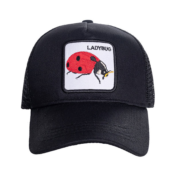 Animalformad broderad basebollkeps mode personlighet hej Z