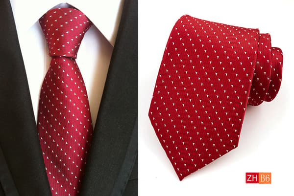 Moderne slips, klassisk blomstret, vævet jacquard, håndlavet til mænd B6
