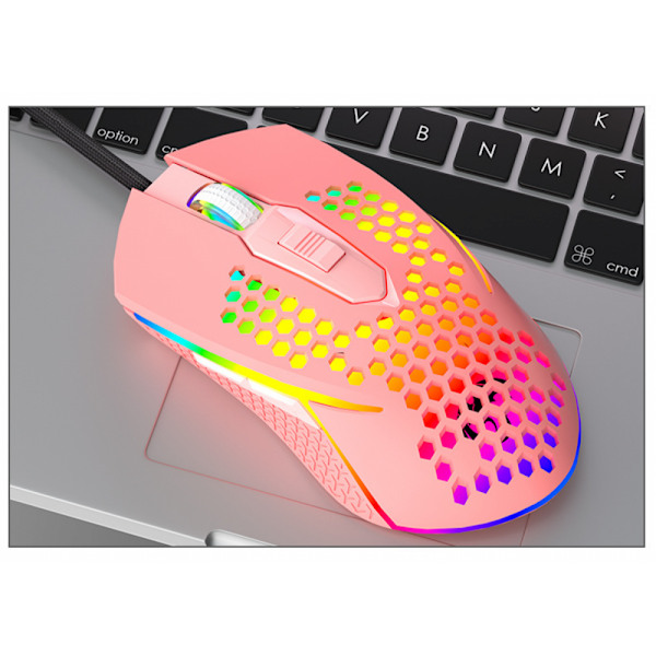 Spelmus, Trådbunden Ergonomisk Spelmus med 6 Programmerbara