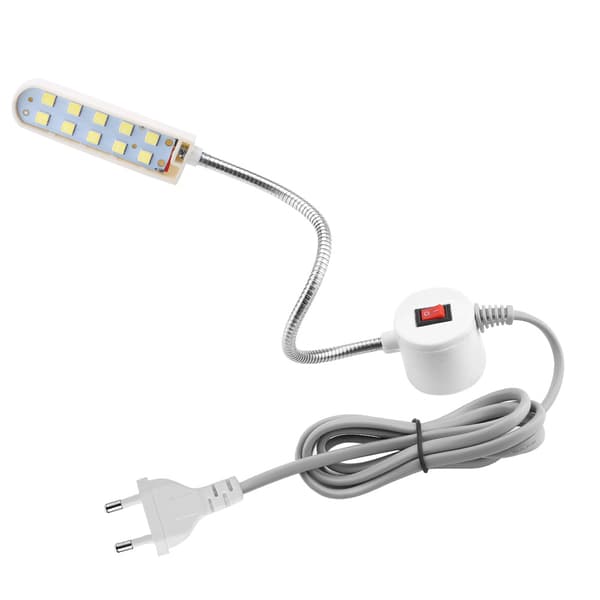 10Beads SMD  LED-ompelukone lamppu LED-magneetti ompelukone valo 6W