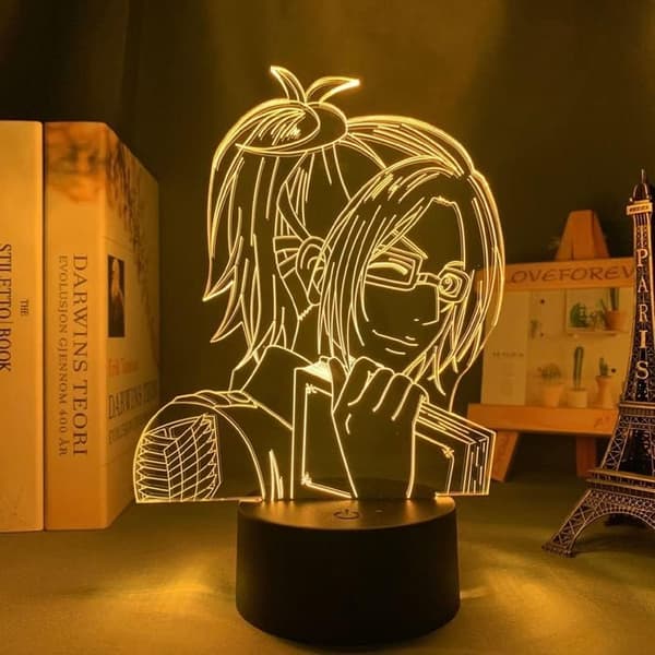 Attack on Titan 3D Anime Lampe Nat Levi Ackerman Illusion N