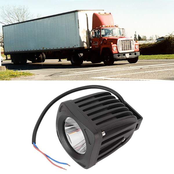 35W 12V 6000K IP67 Vanntett Kvadratisk Hvit Arbeidslys Lampe for Motorsykkel Bil Lastebil
