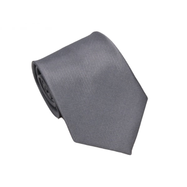 Affärsmässig slips för män, polyester silketwill, handgjord s