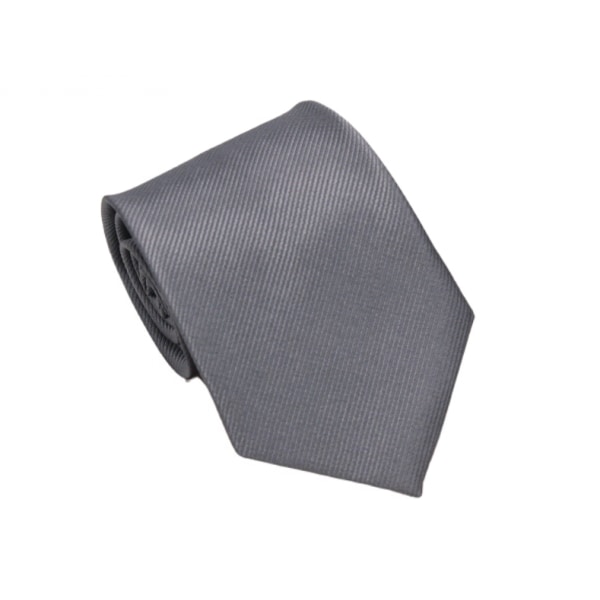 Business casual herr slips, polyester siden twill, handgjorda s