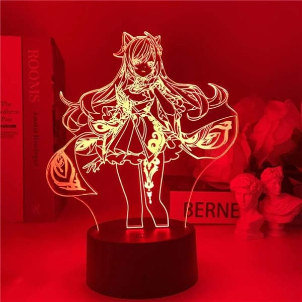 Spil Genshin Impact Keqing lampe Natlys Illusionslys 3