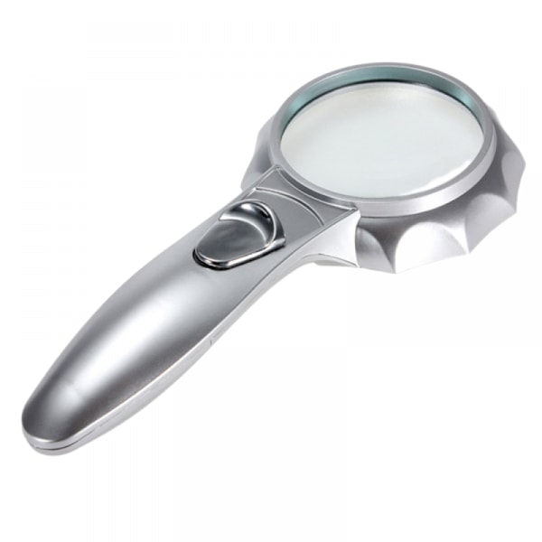 Förstoringsglas 6 LED-lampor Paraply Spets Trimning Form L