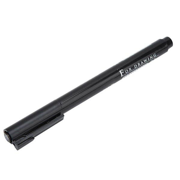 Svart oljig bläck Micron Liner Fin spets Markeringspennor för ritning Skiss Komisk (0,1 mm)