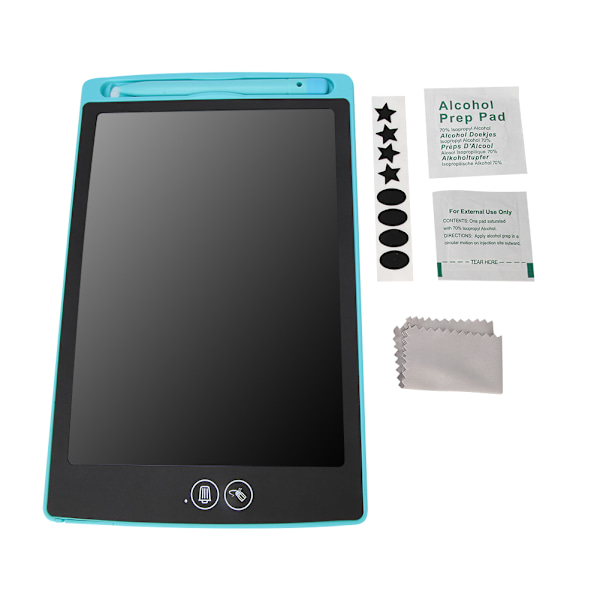 LCD-skrivetavle Elektronisk skrive- og tegnetavle (15*23cm Blå)