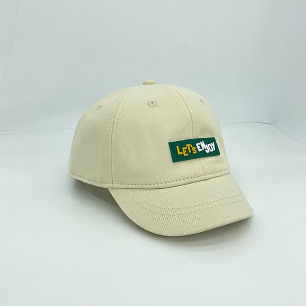 Broderte bokstaver Kortbremmet caps for menn og kvinner, justerbar Grey