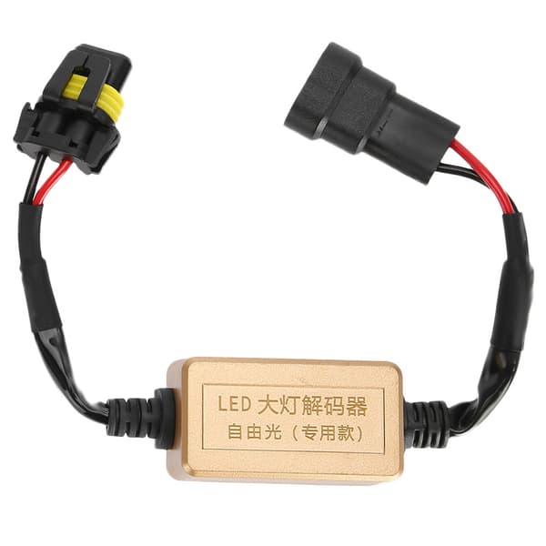 2 stk. 9005/9006/9012 LED Forlygte Fejlfri Anti-Flimmer Dekoder