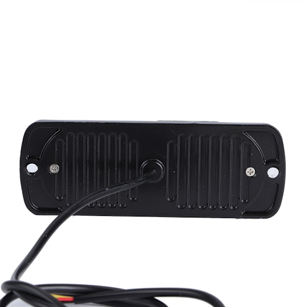 12-24V Lastebil Bil 12 LED Blinkende Strobe Nødlys Blinkende Lys Hvit/Gul