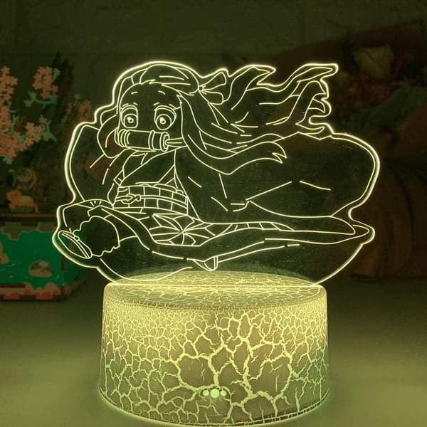 Demon Slayer Kamado Nezuko 3D Illusion Natlampe, Crea