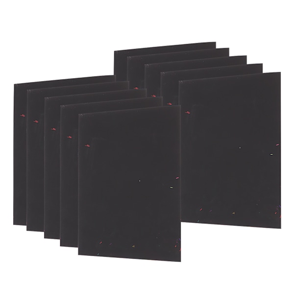 10 st DIY giftfria Scratch Art Paper Färgläggning Kort Skrapning Ritning Barn Leksak(8vo)