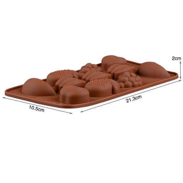 Fruktfondantformer for kakedekorering, Jordbær Kirsebær