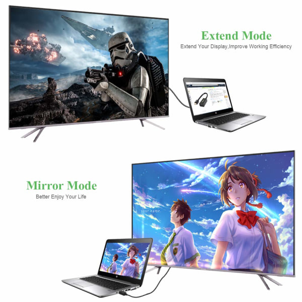 Displayport till HDMI-kabel 6 fot 6-pack, UKYEE Display Port (DP) till HDMI-adapter 6 fot hane till hane sladdkonverter för PC till HDTV, skärm, projektor
