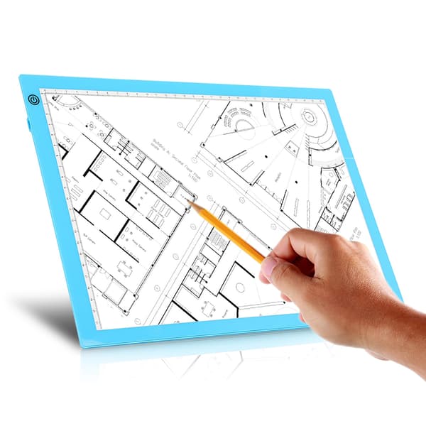 LED-ljusplatta A4 Ljusstyrka Artcraft Tracing Light Digital Graphics Tablet för ritning