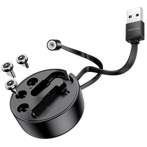 Borofone BU26 en-till-tre magnetisk laddningskabel för Apple