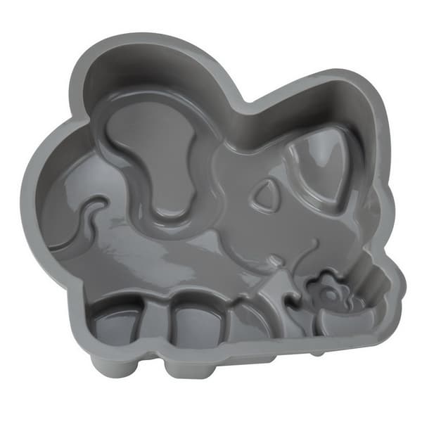 Kreativ 3D Silikone Kageform Dyreforme Elefantform
