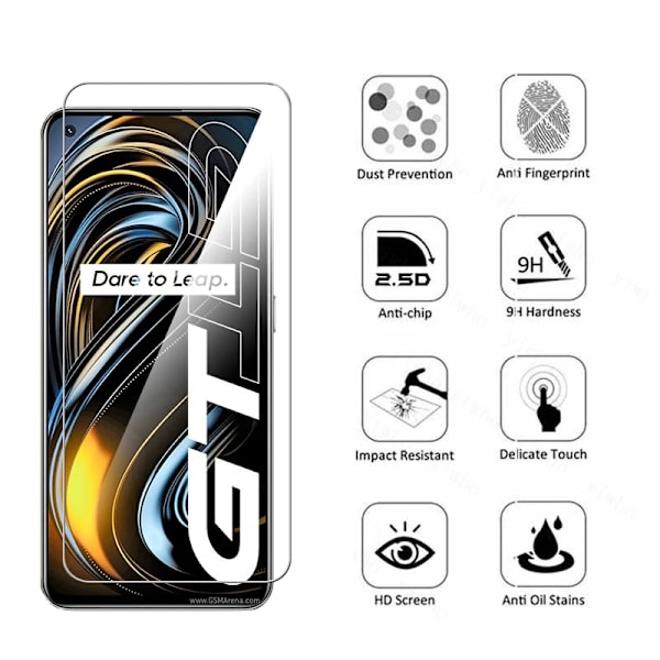 8IN1 Härdat glas för Realme GT NEO 5 Kameraskydd