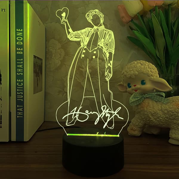 3D Sanger Idol Nattlys Gave Til Fans Soveromsdekor Lys