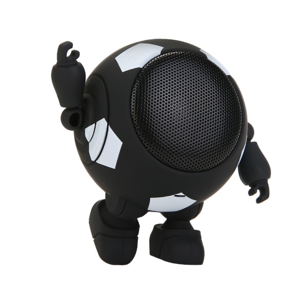 Bluetooth-robottikaiutin, söpö, kannettava, pieni, teräksinen Bluetooth