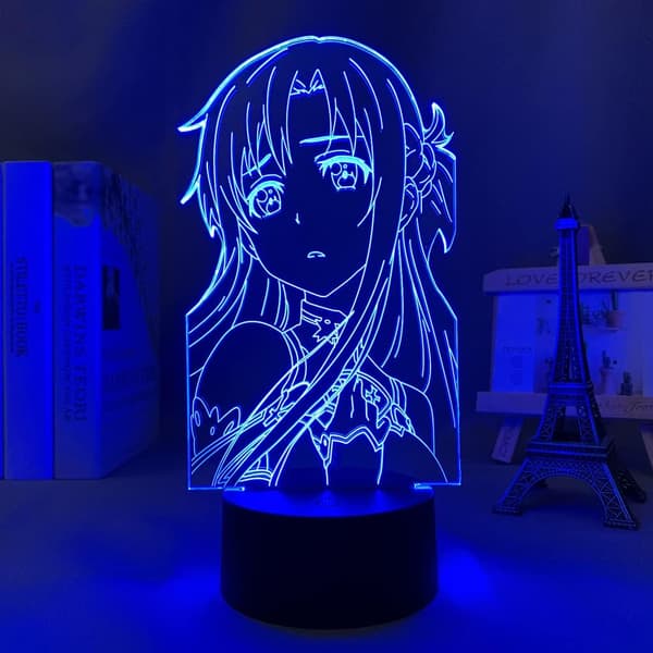 SAO Anime Figur LED Lys Søte Gutter & Jenter Julebursdag