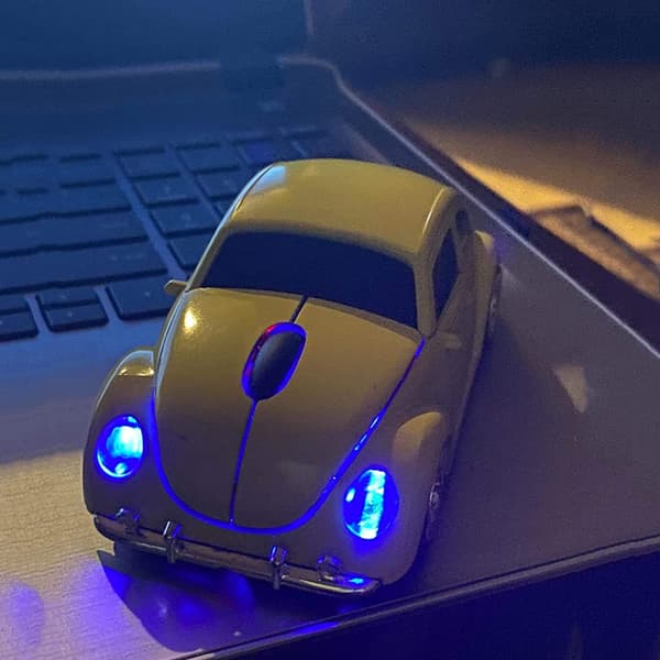 Bilmus Trådløs Mus Laptop Desktop Computermus med 2