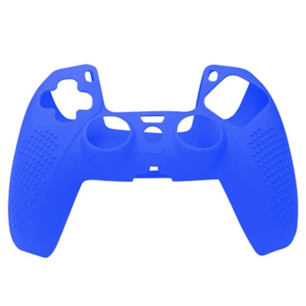 Controller Skin Grip Anti-Slip Silikondeksel Protector Case Kompatibel for PS5 Controller Gamepad blue