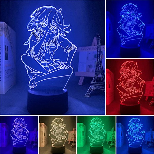 3DYYCX Akryl LED Natlampe Anime Kill La Kill Ryuko