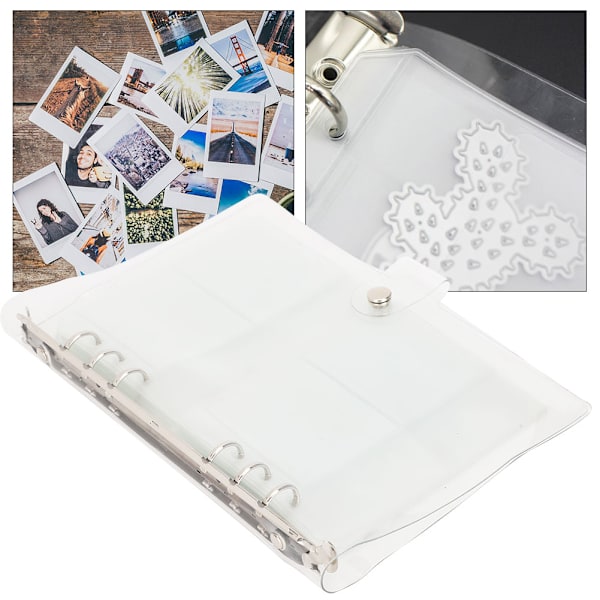 Opbevaringsbogsamling Album til dekorativ DIY Scrapbooking Skæredøre Stencil PVC 3 Grid