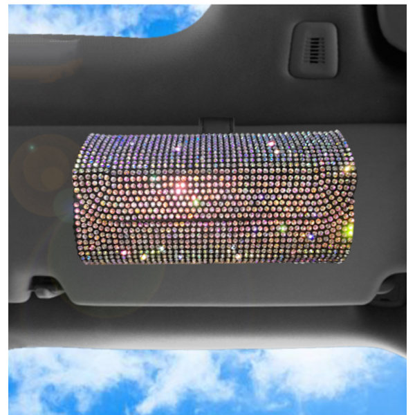 Solbrilleholder for bilvisir, solbrilleholder for bil