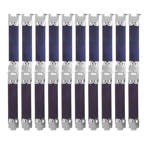 10 st Metallplånbok Inre Ram Hängväska Flex Spännlås DIY Sömnadstillbehör 8 cm