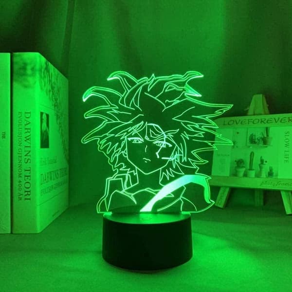 Anime Lampe 3D Illusjon Nattlys Hunter X Hunter Killua LE