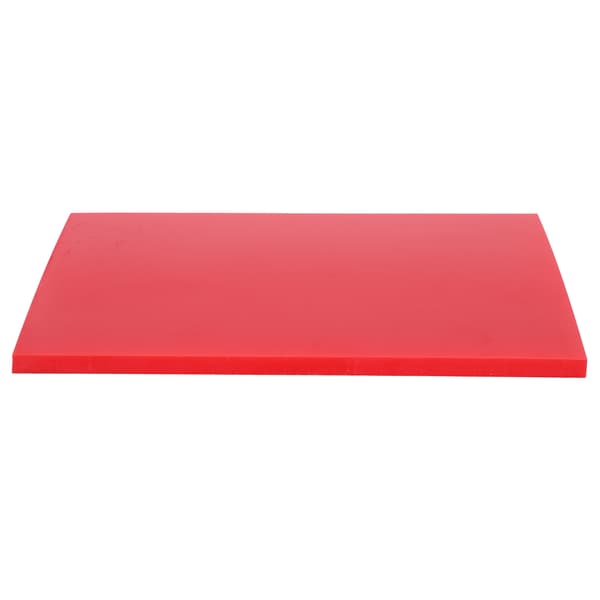 Läder Skärbräda DIY Handgjord Hackad Platta Stötdämpande Pad 200 x 150 x 9mm