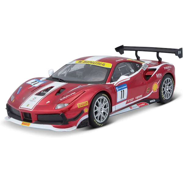 1:24 Racing 488 Challenge - Röd modellbil leksak för barn, Leksaker Födelsedagspresent till barn