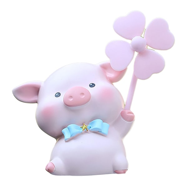 Pyörän ohjaustangon koriste, söpö eläin, vedenpitävä, kevyt sähköpotkulaudan ohjaustangon koriste piggy