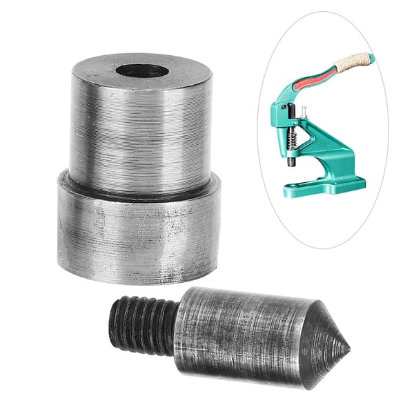 2 stk 1,5-16 mm 45# Stålhullstansform Hulhullsstans Lærbeltestanseverktøy (1,5 mm)