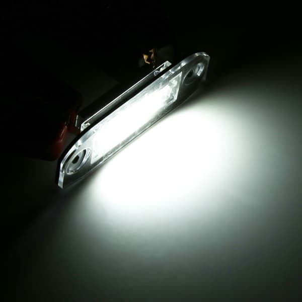 2x Bil LED Nummerpladelys til Volvo S40 S60 S80 XC60 XC70 XC90