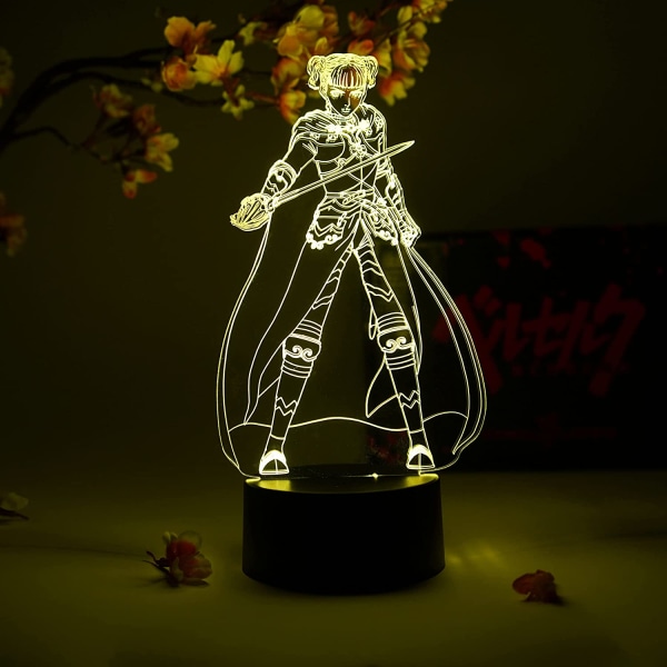 Farnese Otaku-lampa – Berserk – Anime-lampa figur nattlampa
