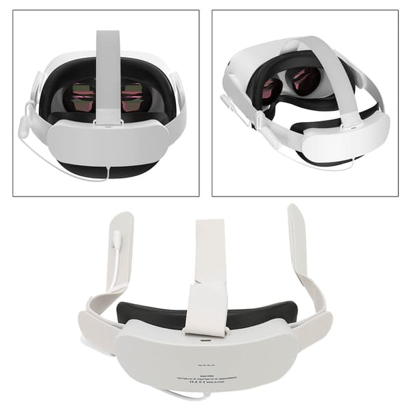 VR-hovedrem forlænger 3,5H til 4H spilletid VR-opladningsrem med 6000mAh batteripakke til Oculus Quest 2