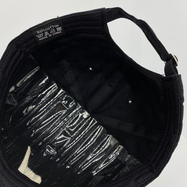 Hat Dame W Bogstav Broderi Forår Og Efterår Skygge All- Navy Blue